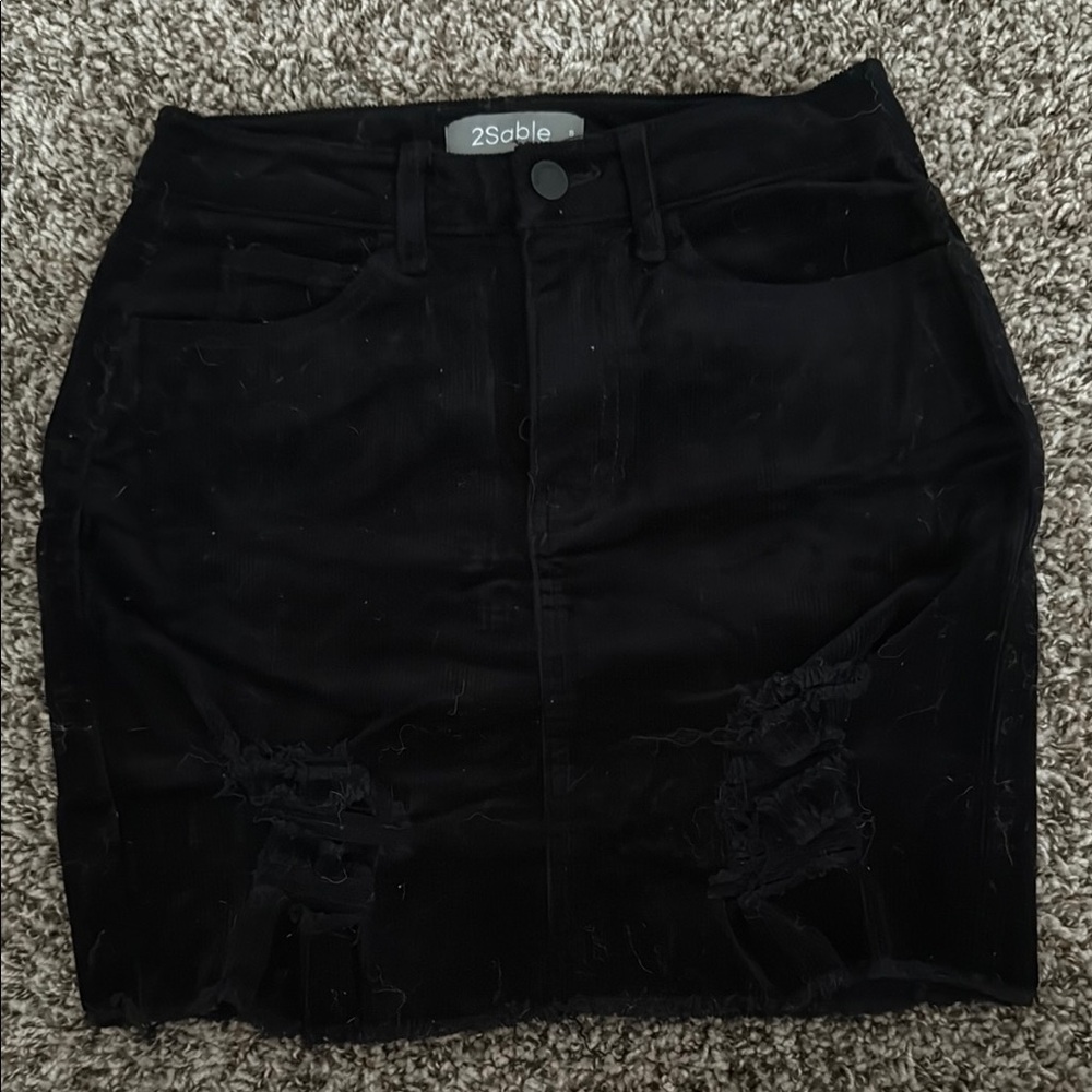 2Sable Black Women's Skirt size SM